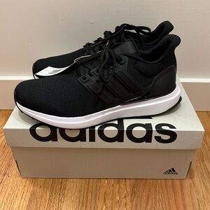 NIB Adidas UBounce DNA Shoes, Black/White, Women’s 8